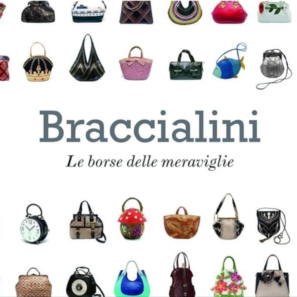VINTAGE BRACCIALINI BAG W CARS WOMENS SHOULDER BAG SMALL BLUE RED ORANGE - Picture 16 of 16